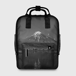 Женский рюкзак Тёмные горы и озеро