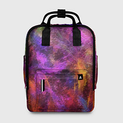 Рюкзак женский Разводы цветные, цвет: 3D-принт