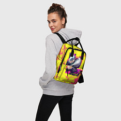 Рюкзак женский Опасная Люси, цвет: 3D-принт — фото 2