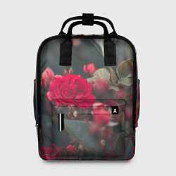 Женский рюкзак Красная дикая роза