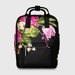Рюкзак женский Букет цветов, цвет: 3D-принт