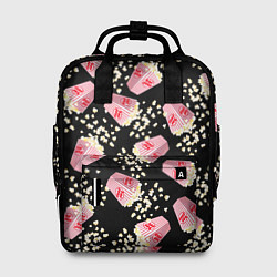 Рюкзак женский Попкорн, цвет: 3D-принт