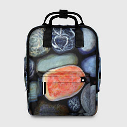 Женский рюкзак Цветные камушки