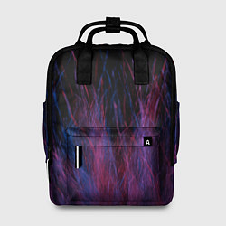 Рюкзак женский Абстрактный мех, цвет: 3D-принт