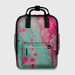 Женский рюкзак Розовые и голубые краски