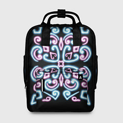Рюкзак женский Неоновый узор, цвет: 3D-принт