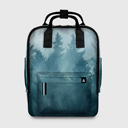 Рюкзак женский Лес градиент, цвет: 3D-принт