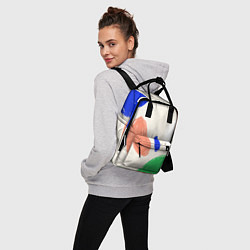 Рюкзак женский Разноцветные пятна, цвет: 3D-принт — фото 2