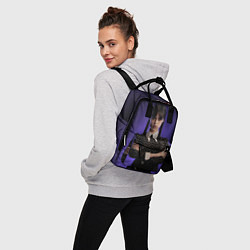 Рюкзак женский Уэнздей, цвет: 3D-принт — фото 2