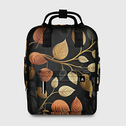 Рюкзак женский Осеннее настроение - листья, цвет: 3D-принт
