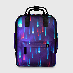 Рюкзак женский Neon rain, цвет: 3D-принт