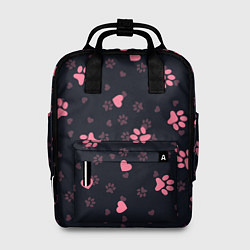 Рюкзак женский Лапки котиков, цвет: 3D-принт