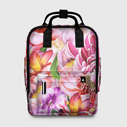 Рюкзак женский Цветочный рай, цвет: 3D-принт