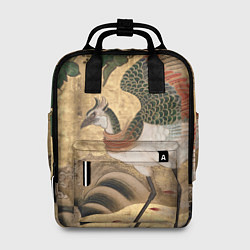 Рюкзак женский Сказочная птица, цвет: 3D-принт