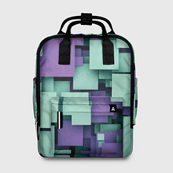 Рюкзак женский Trendy geometric pattern, цвет: 3D-принт