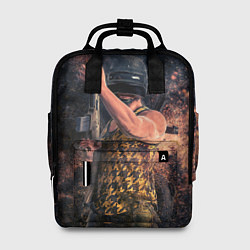 Рюкзак женский PUBG засада, цвет: 3D-принт