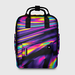 Рюкзак женский Glitch colors, цвет: 3D-принт