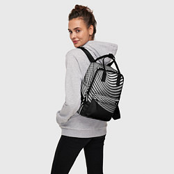 Рюкзак женский Trendy raster pattern, цвет: 3D-принт — фото 2