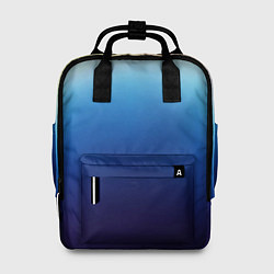 Рюкзак женский Blue gradient colors, цвет: 3D-принт