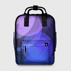 Рюкзак женский Цветные диски, цвет: 3D-принт