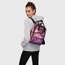 Рюкзак женский Фиолетовое облако, цвет: 3D-принт — фото 2
