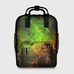 Рюкзак женский Зеленый туман, цвет: 3D-принт
