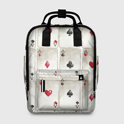 Рюкзак женский Покер, цвет: 3D-принт