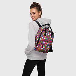 Рюкзак женский Color cubes, цвет: 3D-принт — фото 2