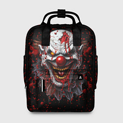 Рюкзак женский Страшный клоун, цвет: 3D-принт