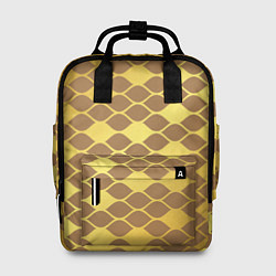 Рюкзак женский Golden pattern, цвет: 3D-принт