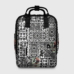 Рюкзак женский Орнамент древних цивилизаций, цвет: 3D-принт
