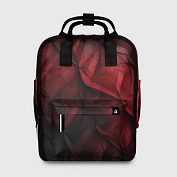 Женский рюкзак Black red texture