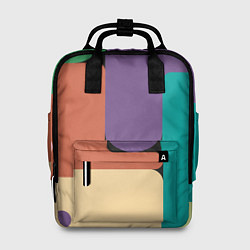 Рюкзак женский Современный авангард, цвет: 3D-принт