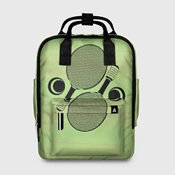 Рюкзак женский Настольный теннис или пинг понг, цвет: 3D-принт