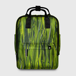 Рюкзак женский Ландшафт зелень, цвет: 3D-принт
