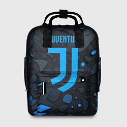 Рюкзак женский Juventus blue logo, цвет: 3D-принт