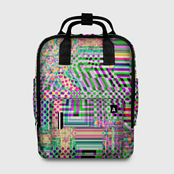 Женский рюкзак Геометрическая абстракция ультра