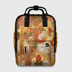 Рюкзак женский Девушки в золоте, цвет: 3D-принт