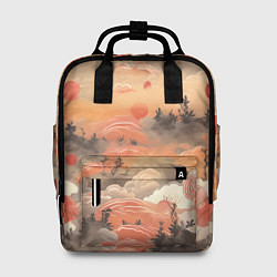 Рюкзак женский Japen pattern, цвет: 3D-принт
