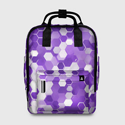 Женский рюкзак Кибер Hexagon Фиолетовый