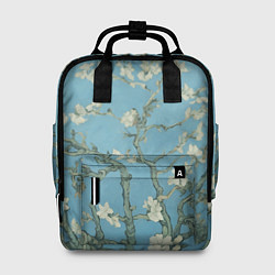 Женский рюкзак Цветущие ветки миндаля - картина ван Гога