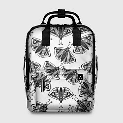 Рюкзак женский Butterflies - gothic pattern, цвет: 3D-принт