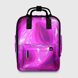 Рюкзак женский Обтекаемый розовый, цвет: 3D-принт