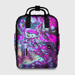 Рюкзак женский Жидкое буйство красок, цвет: 3D-принт