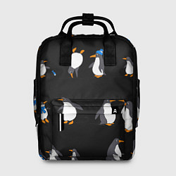 Женский рюкзак Веселая семья пингвинов