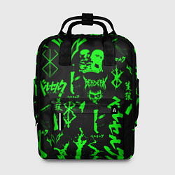 Рюкзак женский Berserk neon green, цвет: 3D-принт