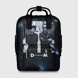 Рюкзак женский Depeche Mode - Мартин и Дэйв, цвет: 3D-принт
