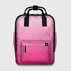 Женский рюкзак Бело-розовый градиент