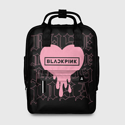 Рюкзак женский Blackpink: Jisoo Jennie Rose Lisa, цвет: 3D-принт