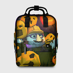 Рюкзак женский Гарибальди Хэллоуин, цвет: 3D-принт